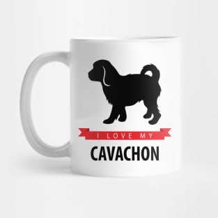 I Love My Cavachon Mug